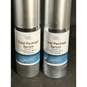 NIB 2x Sun Coast Total Package Serum; 1 oz each; 1 sealed exp 10/26